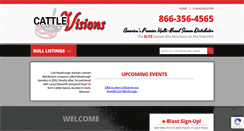 Desktop Screenshot of cattlevisions.com